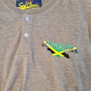 Surf Classic Men's Large 1/4 Button up